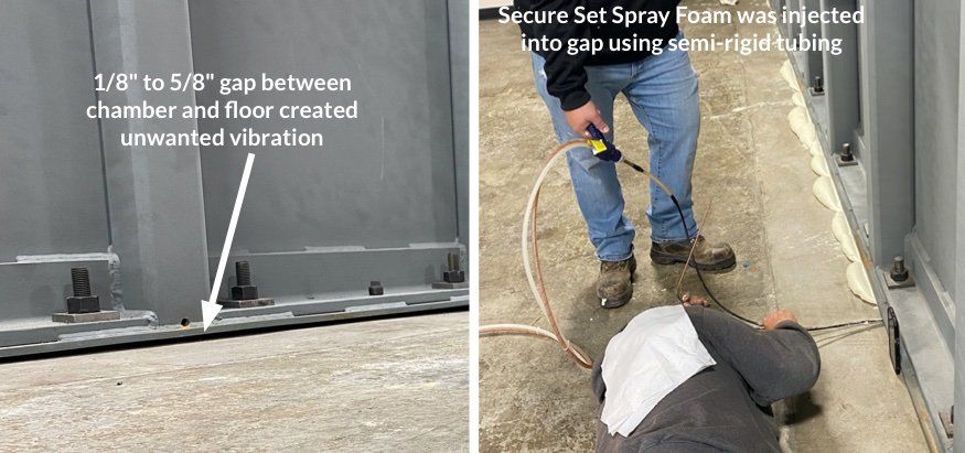 Secure Set Spray Foam Helps Keep Military Jets Safe